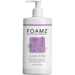 foamz liquid hand wash 500 ml lavender and violets 72.0